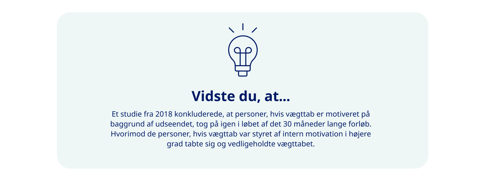 Kostomlægning ved vægttab